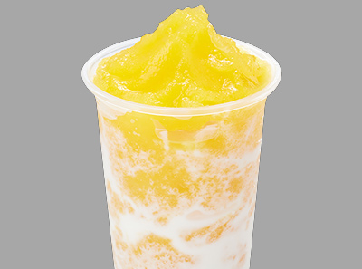 享甜芒果酸奶沙冰