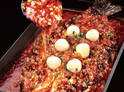巫山烤鱼加盟菜品