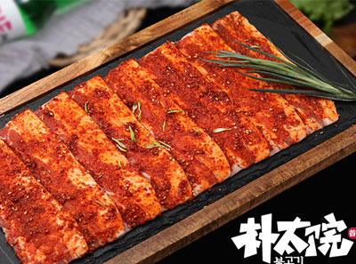 朴太院韩式烤肉加盟菜品